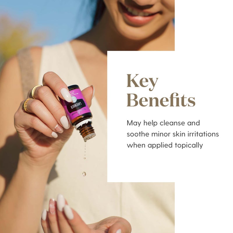 Young Living Lavender Essential Oil | 15ml | Relaxing Aromatic Blend | 100% Pure Essential Oil for Diffuser & Topical Use | Ideal for Home Fragrance - Image 3