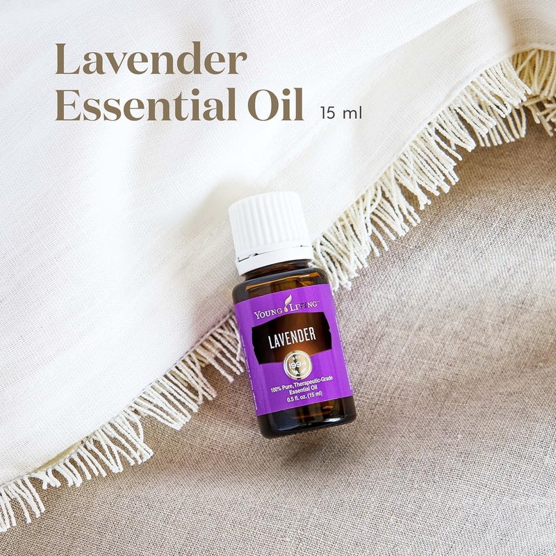 Young Living Lavender Essential Oil | 15ml | Relaxing Aromatic Blend | 100% Pure Essential Oil for Diffuser & Topical Use | Ideal for Home Fragrance - Image 2