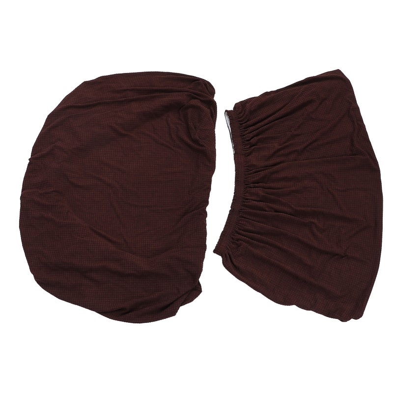 RV Dinette Cushion Cover Waterproofing Fully Wrapped Elastic Sofa Seat Protector for RV Camping Vehicles Trailer Deep Coffee - Image 3