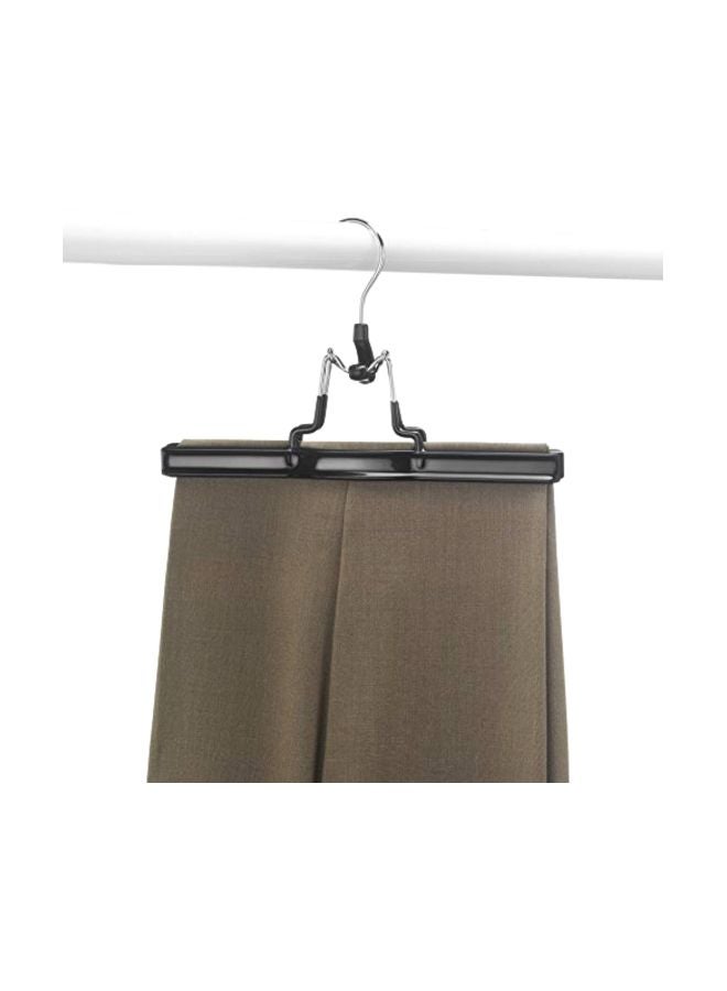 2-Piece Skirt And Slack Hanger Set Black/Chrome 10.25x6.25x1inch - Image 2