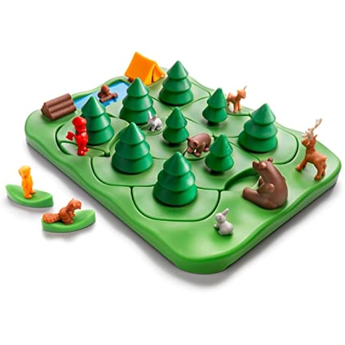 SmartGames - Grizzly Gears, Puzzle Game with 80 Challenges, 7+ Years, Brown - Image 3