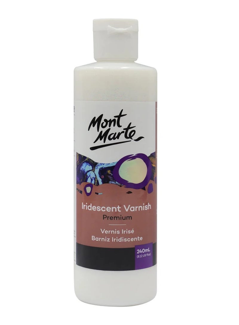 Mont Marte Premium Iridescent Varnish 240ml Content - Image 1