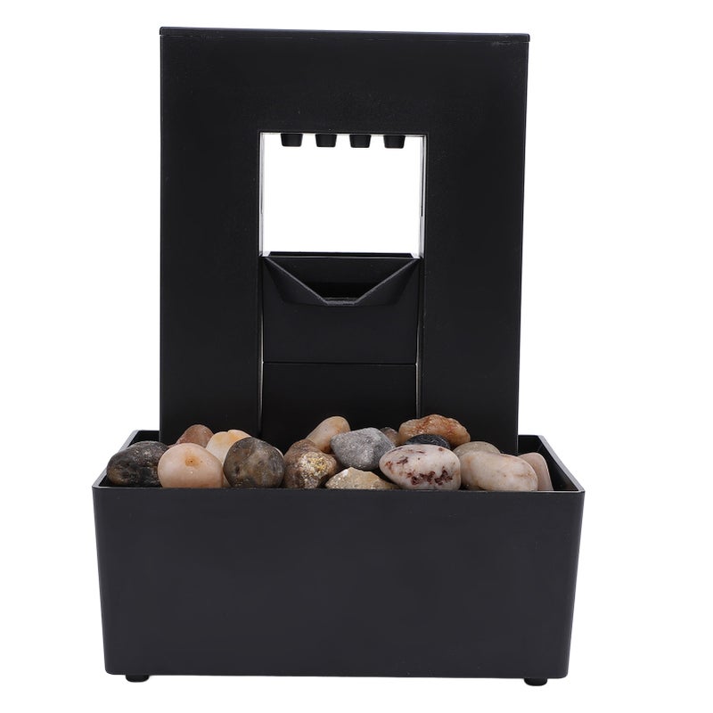 Decorative Indoor Fountain Plastic Small LED Light Gurgling Water Fountain for Home and Office - Image 3