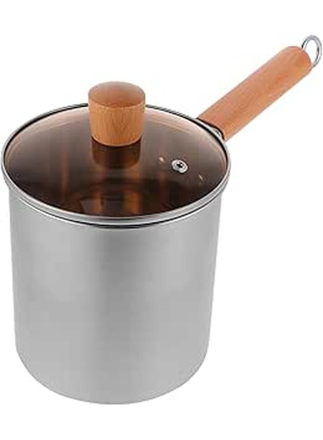 Mini Stainless Steel Deep Fryer Basket Pot For Breakfast Snacks Versatile Kitchen Oil Fryer - Image 1