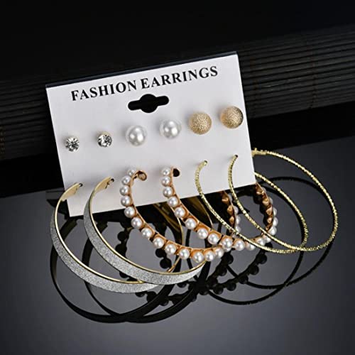 YouBella Fashion Jewellery Gold Plated Ear rings Combo of Earrings for Girls and Women (Style 5) - Image 2