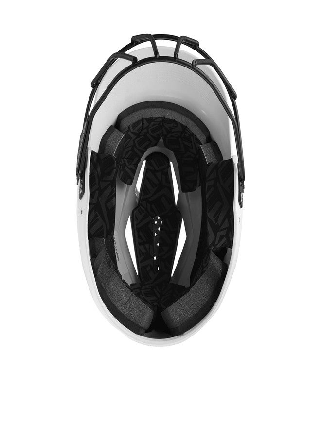 EvoShield XVT™ 2.0 Matte Batting Helmet with Facemask - Team White, Small/Medium - Image 5