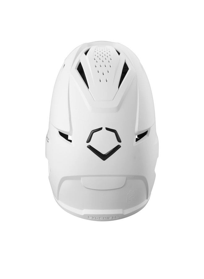 EvoShield XVT™ 2.0 Matte Batting Helmet with Facemask - Team White, Small/Medium - Image 4