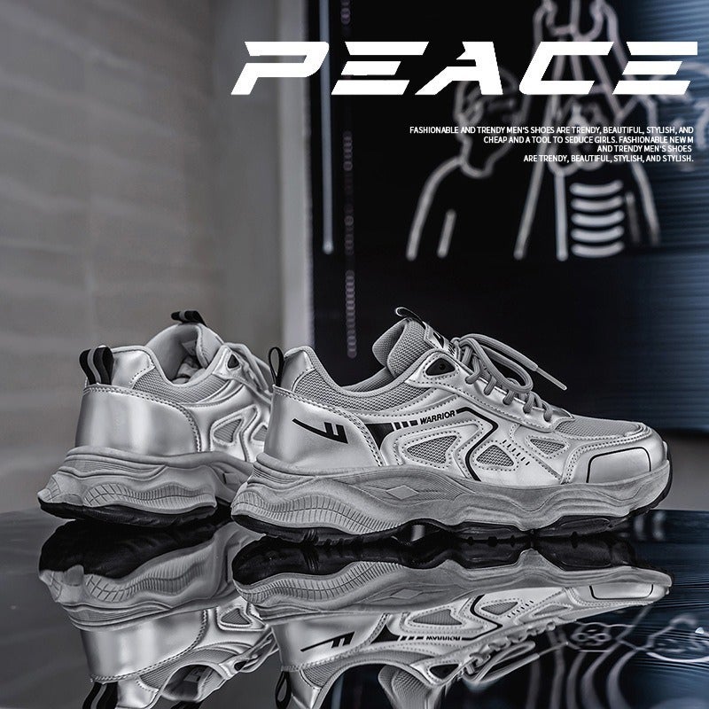 Warrior Retro Chunky Sneakers Unisex - Image 2