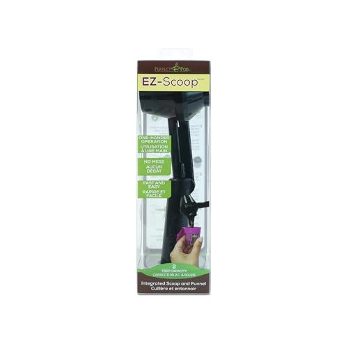 Perfect Pod EZ-Scoop Coffee Scooper & Funnel for Reusable K Cup Refillable Coffee Pods, 2 Tablespoon Capacity Black - Image 2