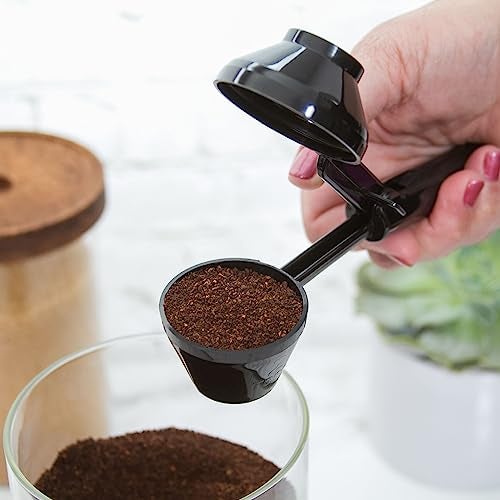 Perfect Pod EZ-Scoop Coffee Scooper & Funnel for Reusable K Cup Refillable Coffee Pods, 2 Tablespoon Capacity Black - Image 4