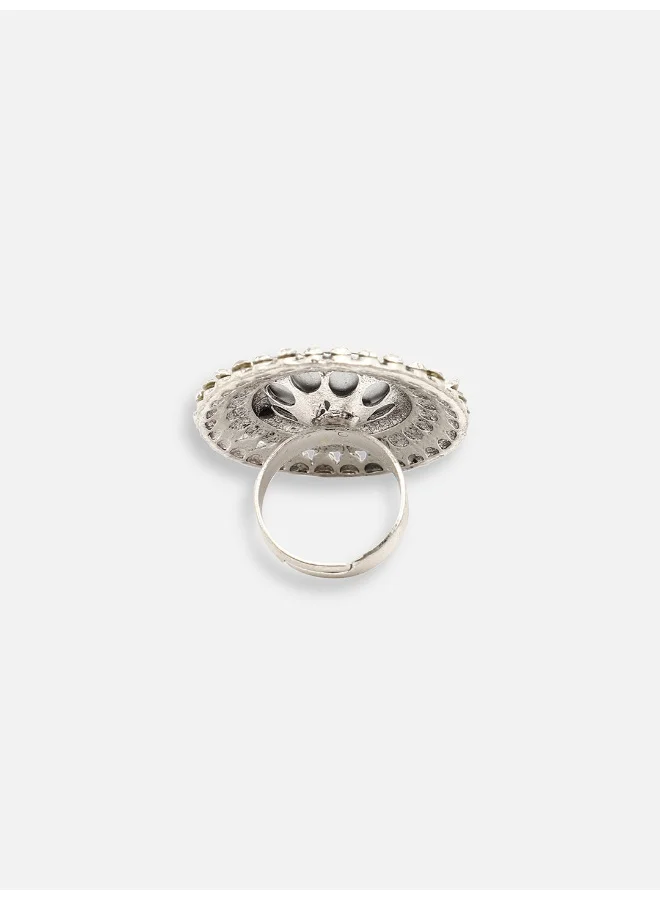 SOHI Party Artificial Cocktail Ring Jewellery