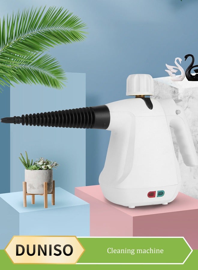 DUNISO Handheld Steam Cleaner, 1000Wmultifunctional High Temperature Pressurized Steam Cleaner, With 11Pcs Accessories, Easy To Use，Suitable For Range Hood, Gas Stove, Glass, Doors And Windows, Sofa - Image 1