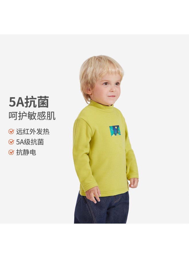 Limited Stock] Base Layer Shirt Spring/autumn Thermal Underwear Boys Long Sleeve T-shirt Spring Girls - Image 3
