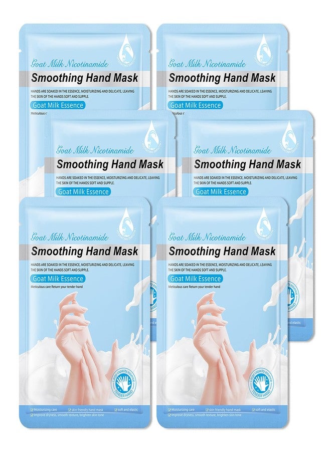LJYBoBin Hand Mask Moisturizing Gloves 6 Pack,Hydrating Hand Mask for Women,Soft Gloves for Dry Cracked Skin J - Image 1
