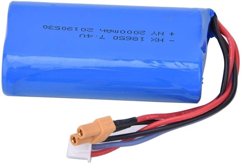 comfrt High Capacity Security 7.4V 2000mAh Battery for Huina1583 All-Metal Excavator RC Engineering Car Accessory(1583-005) Rc Excavators - Image 3