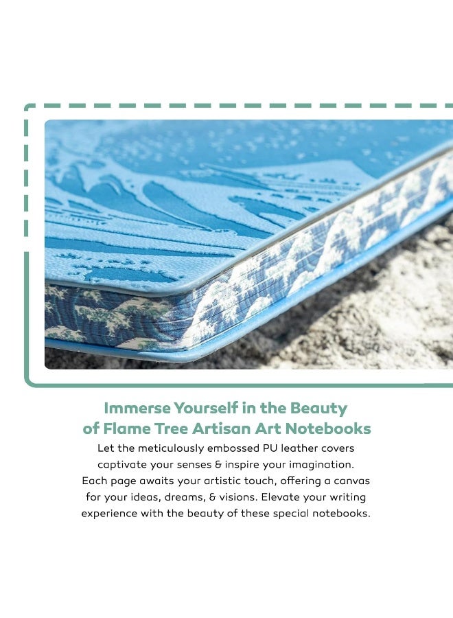 Hokusai: Great Wave Artisan Art Notebook (Flame Tree Journals) - Image 4