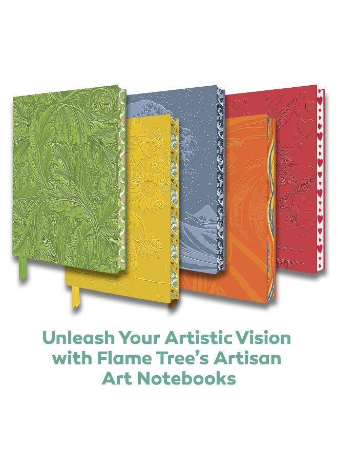 Hokusai: Great Wave Artisan Art Notebook (Flame Tree Journals) - Image 2