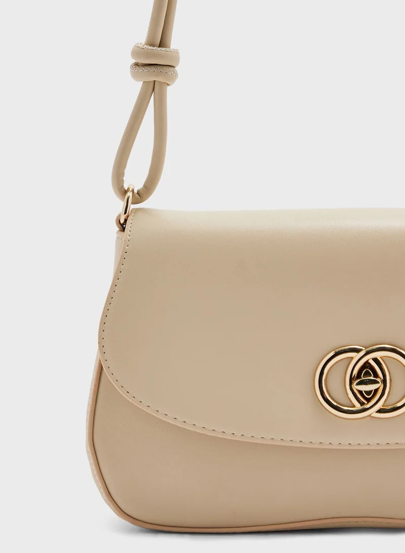 ELLA Small Flap Saddle Bag