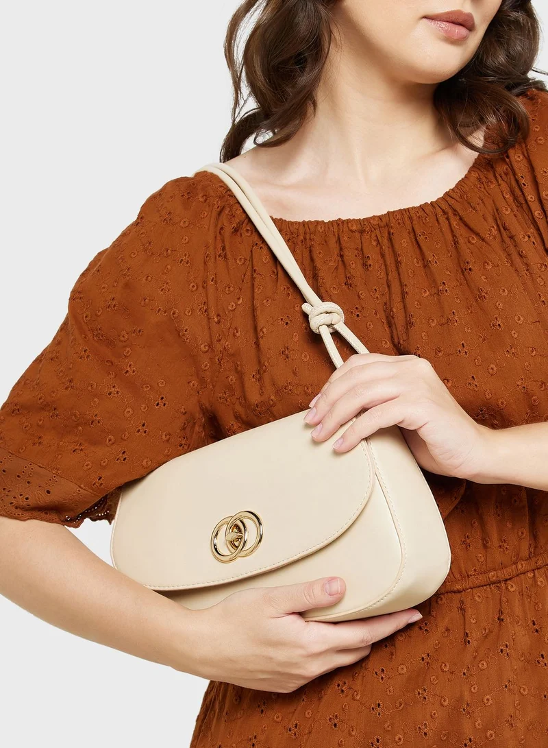 ELLA Small Flap Saddle Bag