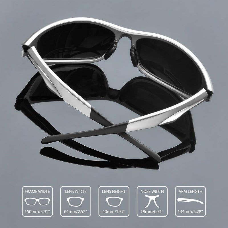 Joopin نظارات شمسية رياضية مستقطبة حماية UV400 نظارات شمسية للرجال والنساء - Image 5