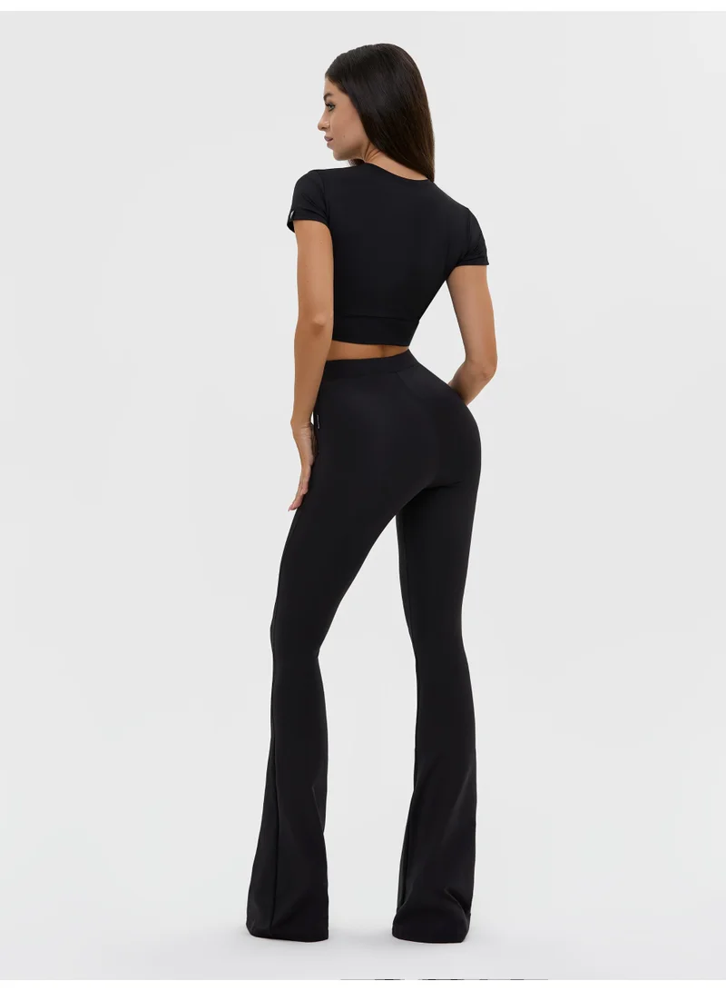 Bona Fide  Rave Trousers High Waist Gym Pants for Women | Best Price UAE
