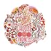 HWQVA 20Pcs Positive Affirmations Iron on Patches Boho Hippie Style Inspirational Phrases Applique Patches for Clothes Dresses Hats Socks Jeans DIY Accessories - Image 2