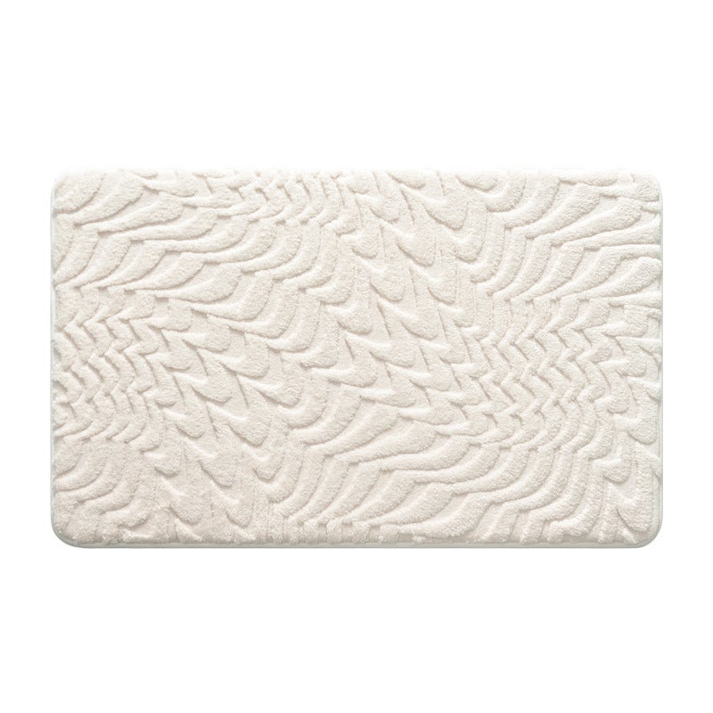 Flannel Doormat Absorbent Non-Slip for Bathroom Entrance - Image 4
