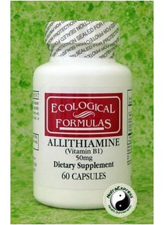 Ecological Formulas Allithiamine 50 Mg 60 Capsules  - Image 2