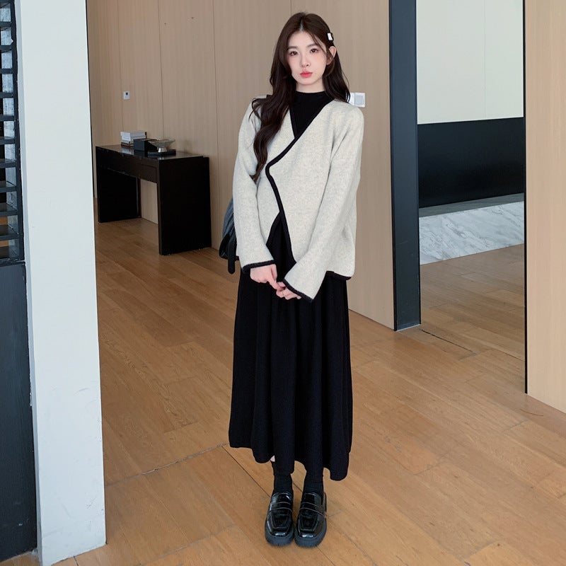 Fashionable Elegant Maternity Suit New Style Loose-Fit Trendy 2-Piece Set Korean Version Spring Autumn Fashion Clothes For Pregn Coat 