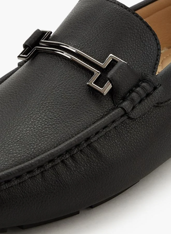 Renzo Ruganni BLACK Men Slip-On Loafers for Men | Best Price UAE