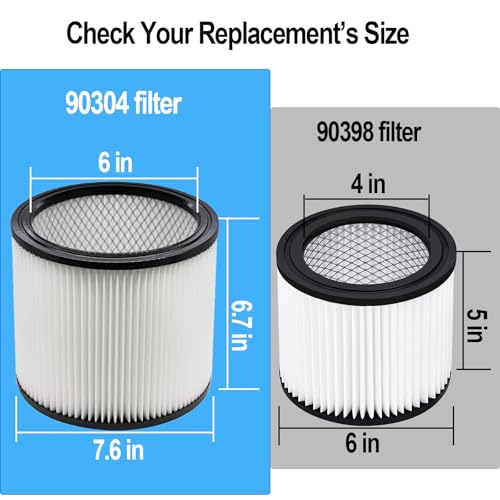 Extolife Replacement Filter Compatible with Shop-Vac 90350 90304 90333 Replacement fits most Wet/Dry Vacuum 5 Gallon and above (1) - Image 2