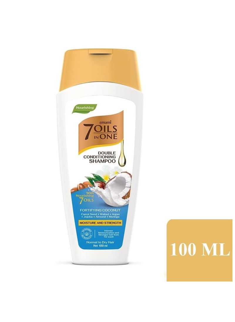emami Emami Shampoo Fortifying Coconut Moisture and Strength 100 ML  - Image 1