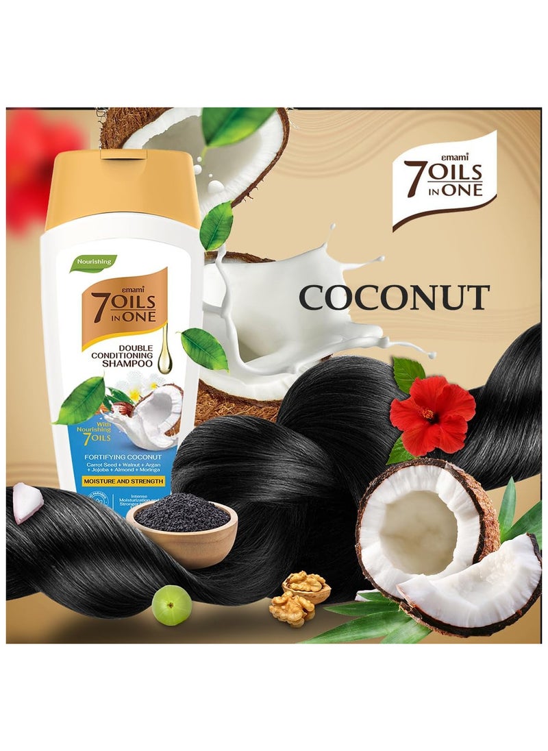 emami Emami Shampoo Fortifying Coconut Moisture and Strength 100 ML  - Image 3
