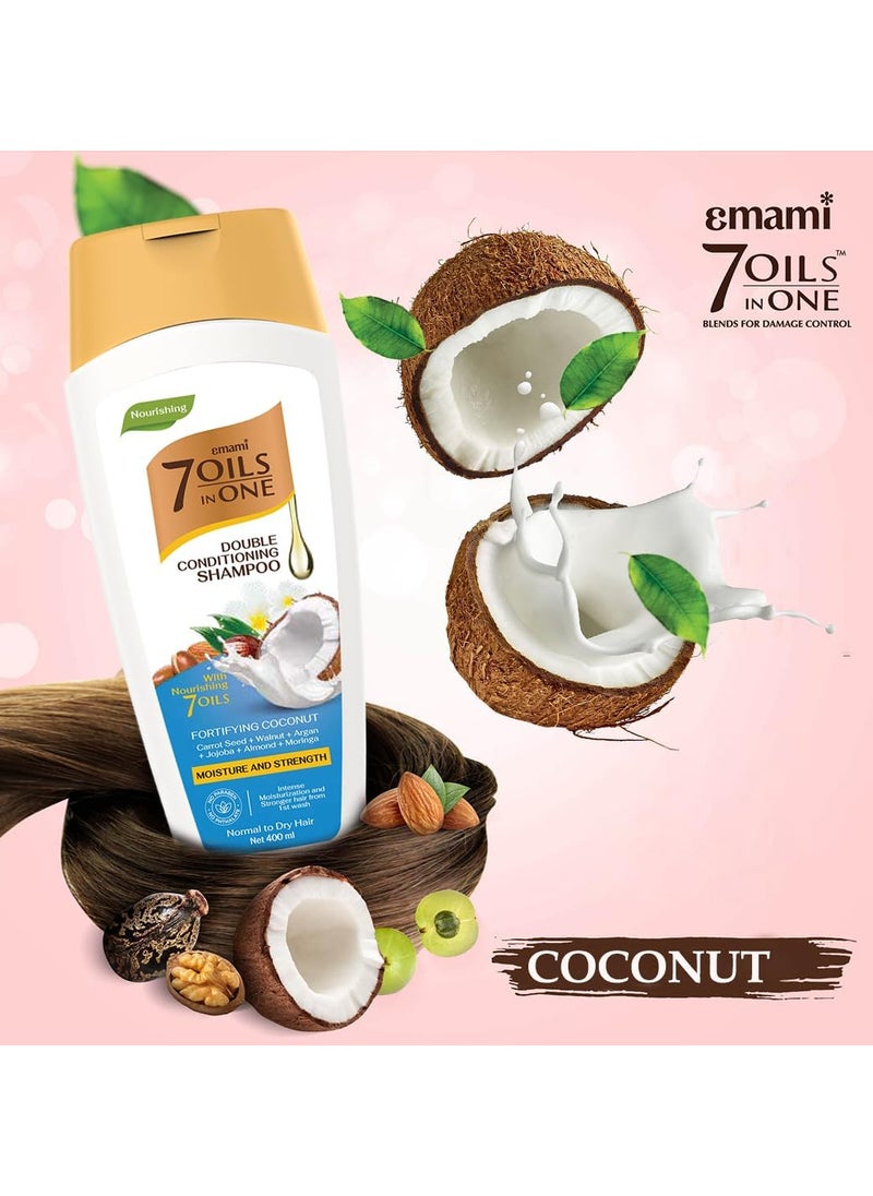 emami Emami Shampoo Fortifying Coconut Moisture and Strength 100 ML  - Image 4