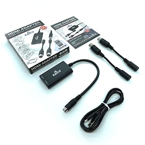 Kaico SEGA Genesis 1080p HDMI Adapter - for use with Sega Megadrive - Supports S Video Output – Supports PAL and NTSC Consoles – Aspect Ratio Switch for 16:9 or 4:3 - Image 2