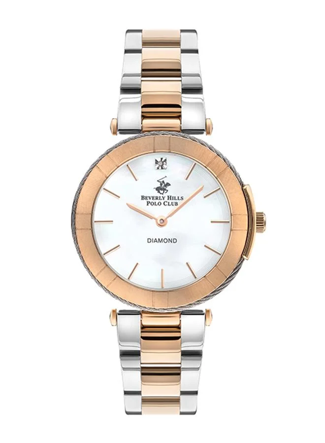 بيفرلي هيلز بولو كلوب Beverly Hills Polo Club BP3333X.420 Women Analog Display Watch & Metal Strap Silver