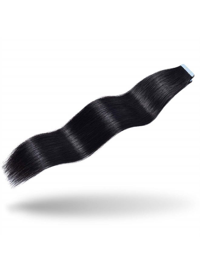 Rose bud ROSEBUD Tape in Hair Extensions REMY Human Hair, Secure Skin Weft Hair Extensions Seamless 40g/Pack 20Pcs 10 Inch - Image 2