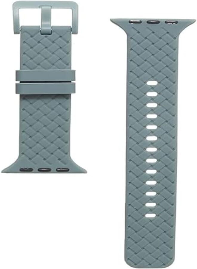 Soft Silicone Strap for Apple Smart Watch 49/45/44/42mm Ultra/Series 7/Series 6/Series 5, Genzari