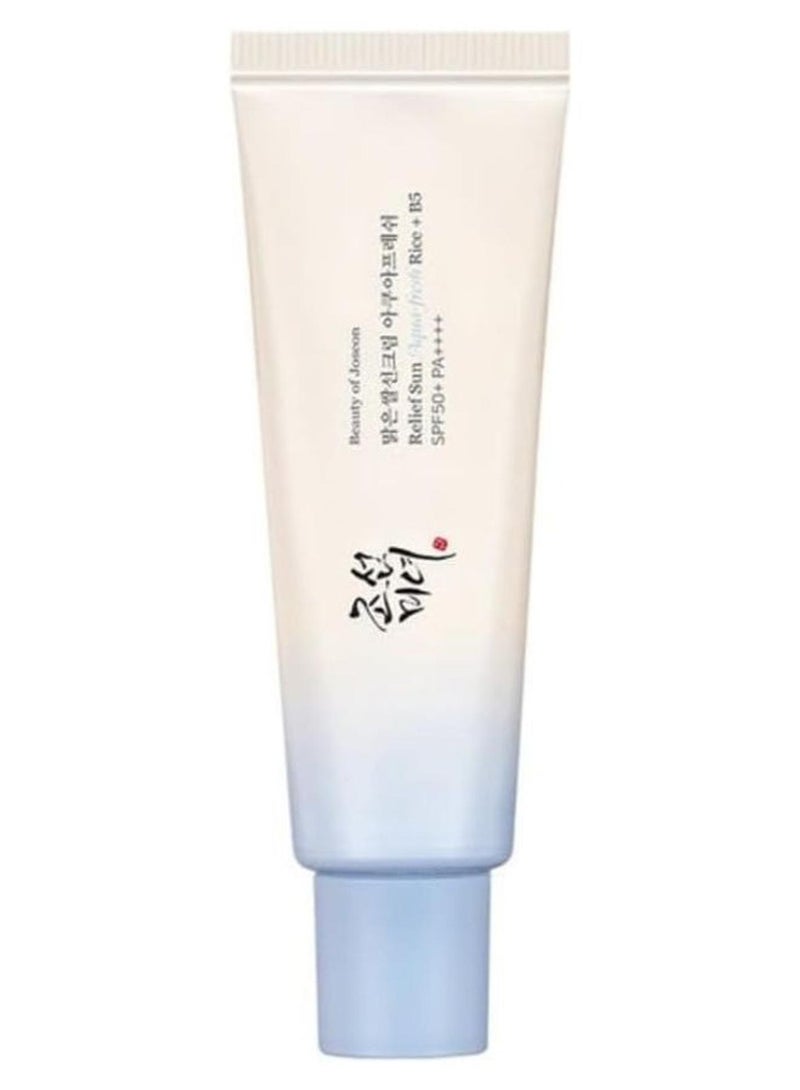 بيوتي اوف جوسون ريليف صن أكوا فريش رايس بلس B5 SPF50+ PA++++ - Image 1