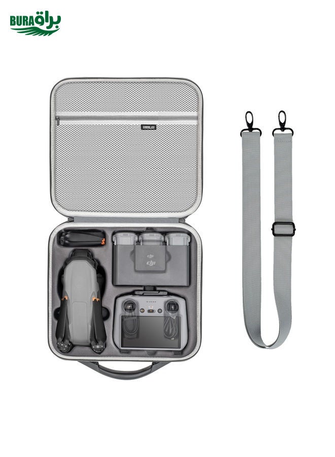 BURAQ For DJI Air 3S STARTRC Shoulder Storage Bag Handbag (Grey)  - Image 5