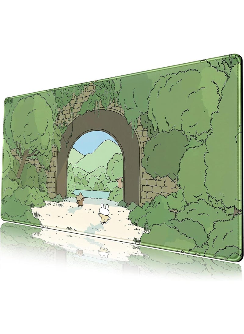 Y&D 900*400*2mm Office Lock Edge Non Slip Game Keyboard Pad - Image 1