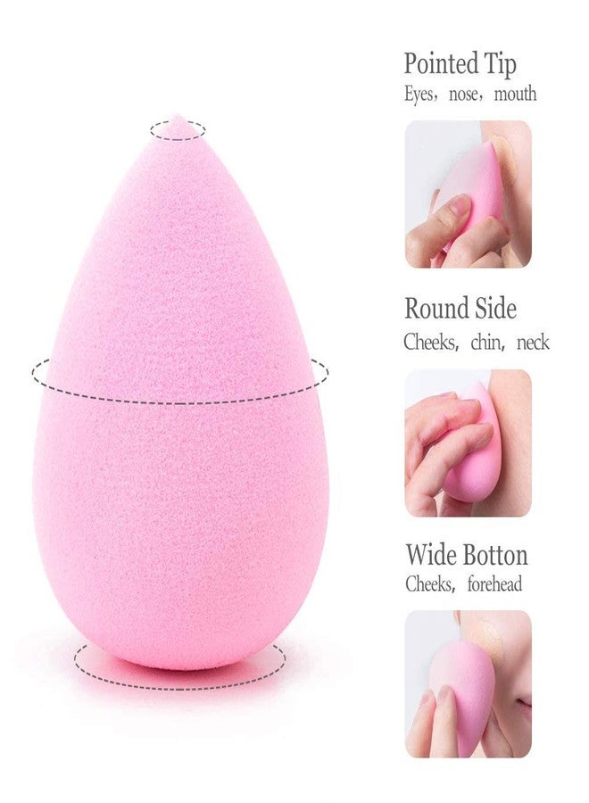 KIRA Professional 8 in 1 Makeup Sponge Multicolour, Cotton Pad Applicator Foundation Makeup Blender Powder Buff Sponge Cosmetic Puff Women's & Girls Cosmetic Makeup Beauty (Pack of 1) - Image 4