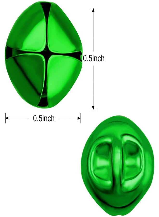 Zhanmai 200 Piece Jingle Bells, 1/2 Inch Craft Bells Bulk, Christmas Bells for Crafts DIY Bells for Wreath, Holiday Home and Christmas Decoration (Green) - Image 2