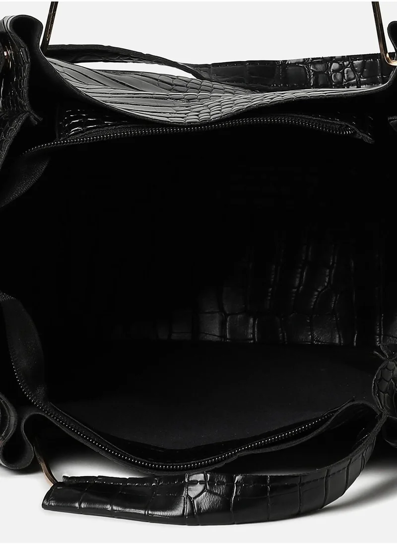 صوص هاوت Mabel Black Handbag Set