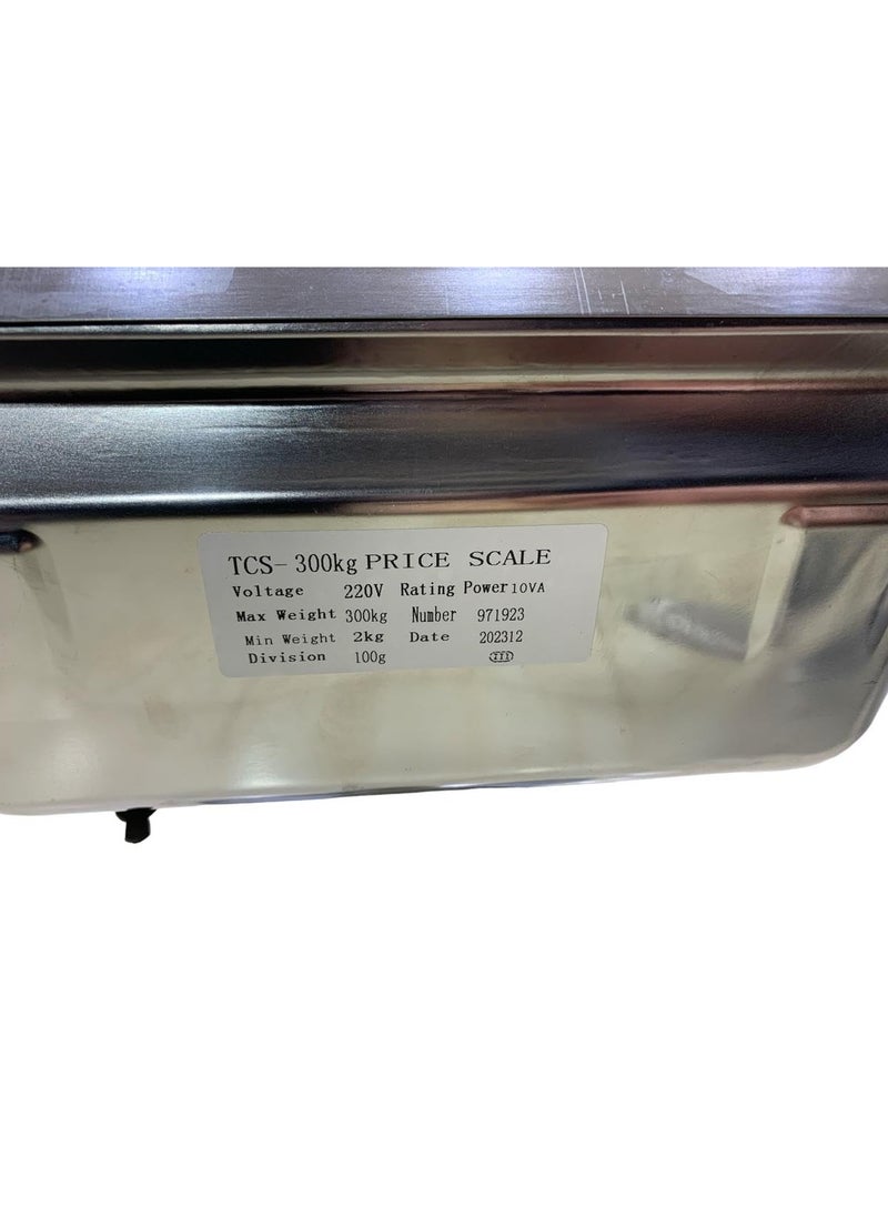 General - Digital scale, weighing up to 300 kg , pallet size 40 by 50 cm - Image 1