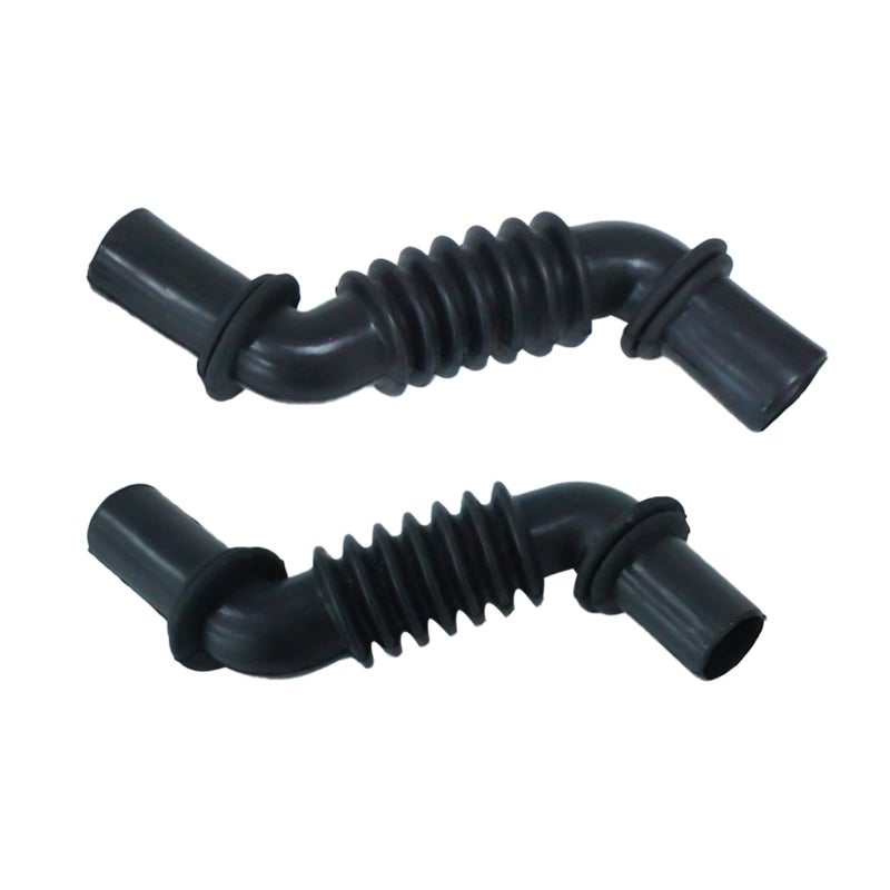 LAFORMO Pair(2) Power Window Door Jamb Wiring Boots Z (Accordion) Style,4" Long 3/4 Hole Compatible with Chevy Bel Aire 150 210 ; Camaro ; Alfa Romeo - Image 1