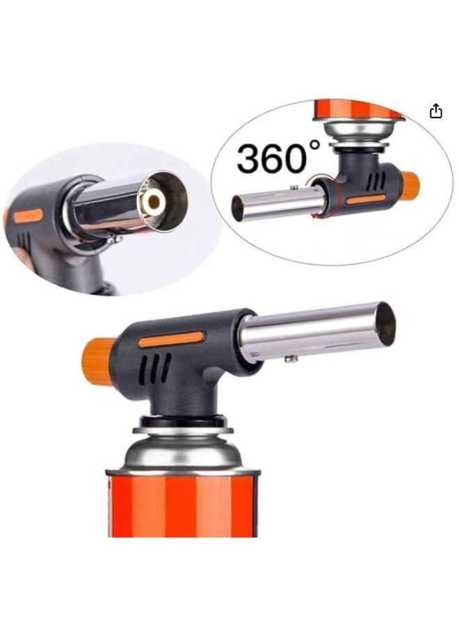Torch Adjustable Flame Gas Torch Ignition for  Burner Baking, Cooking, Camping BBQ Lighter Culinary Camping - Image 2