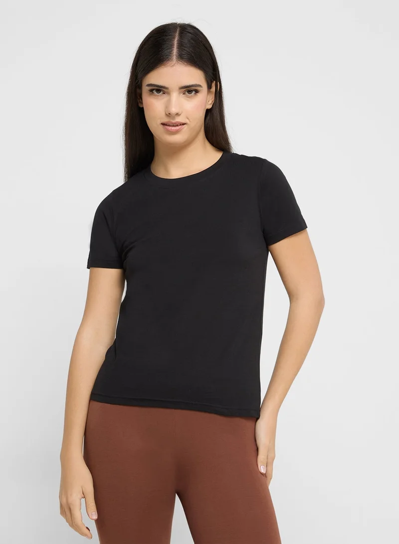 Ginger Basics Regular Crew Neck T-shirt