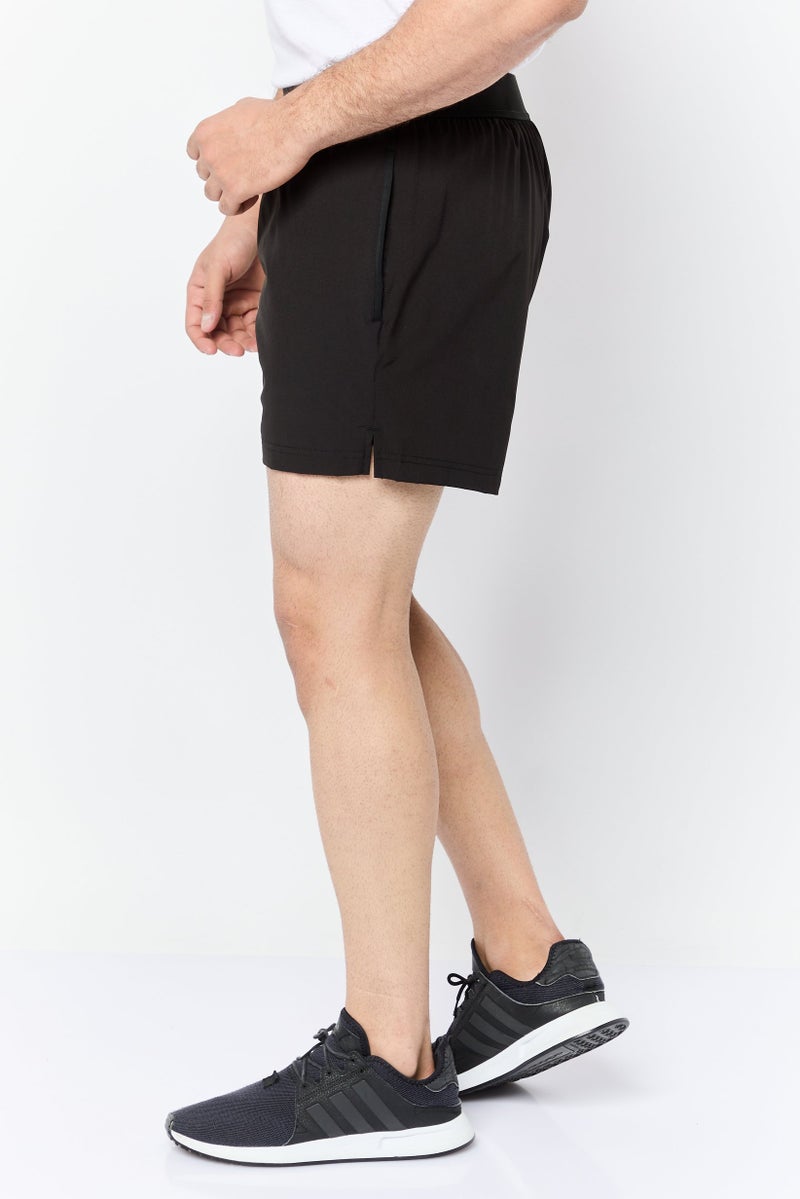 Mister Men 5 Inseam Sportswear Fit Training Shorts, Black - Image 2