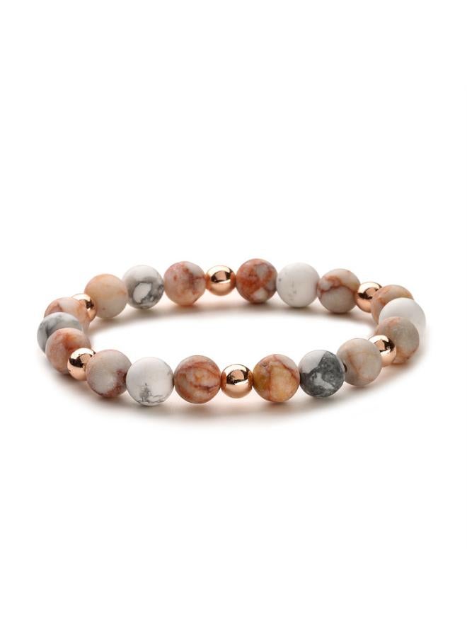 Explosions Natural Stone Bracelet Essential Oil Aromatherapy Bracelet Hot Powder Zebra Bracelet Bracelet Manufacturers 
